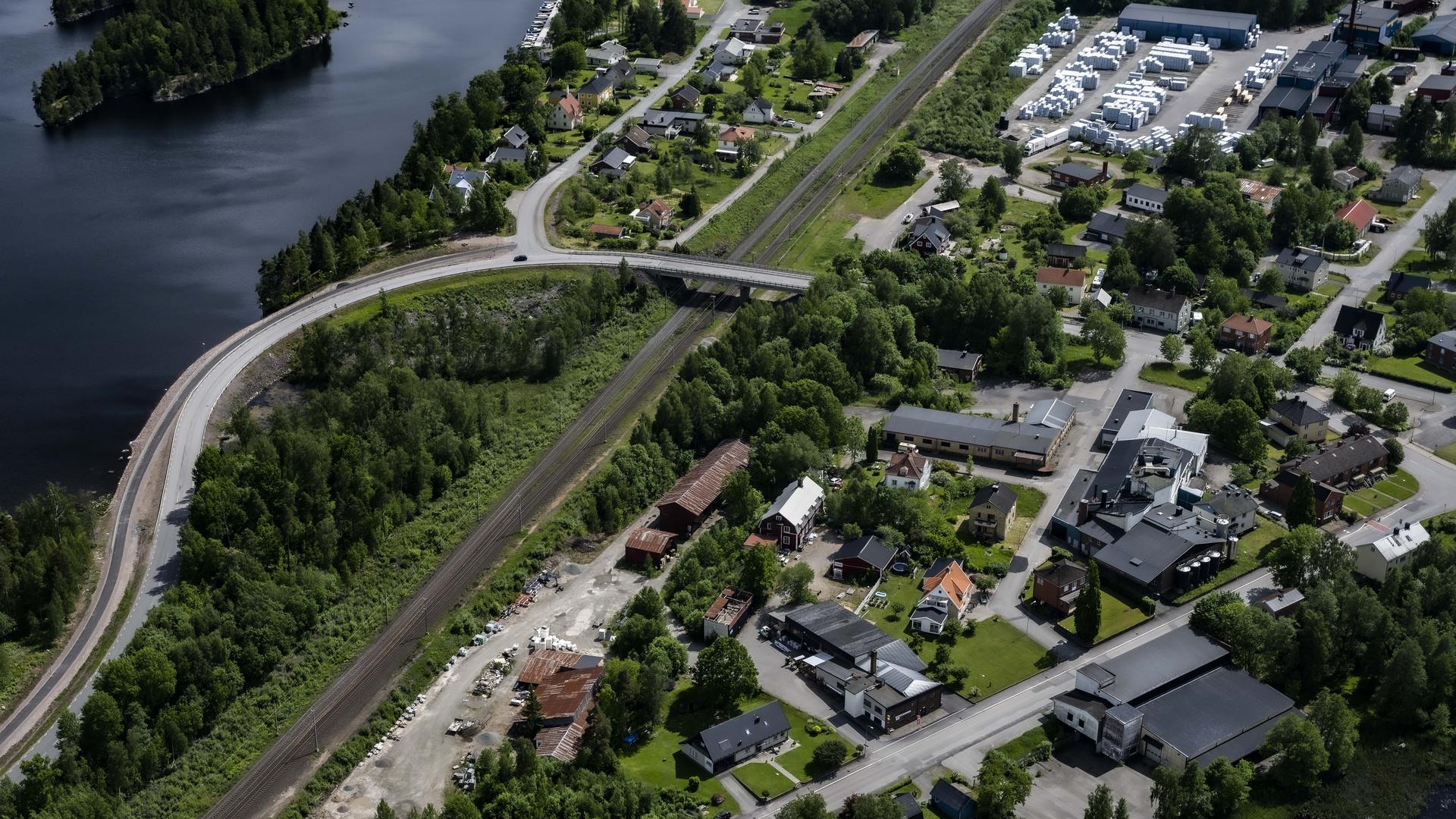 flygbild över rörvik