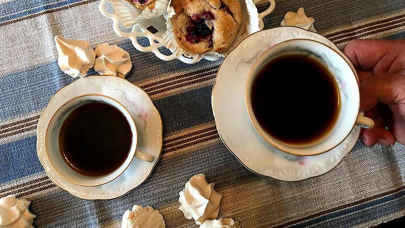 kaffe och kakor